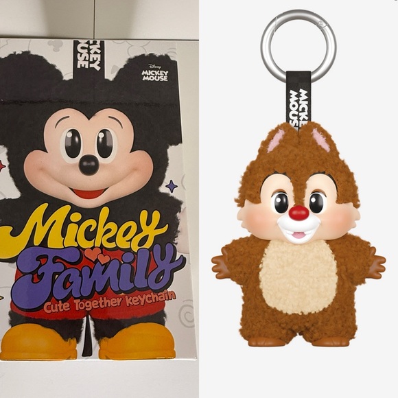 POP MART Other - Pop Mart Authentic Mickey Family Cute Together Keychain - Dale